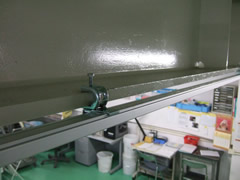 水はね防止カーテン工事の画像2