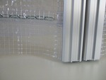 透明糸入り防炎カーテン 四方折り返し仕様 下部調整用シートの画像3