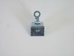 防虫オレンジカーテン 四方折り返し仕様 下部クサリ入りの画像11